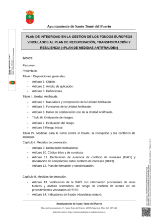 Imagen «PLAN DE MEDIDAS ANTIFRAUDE»