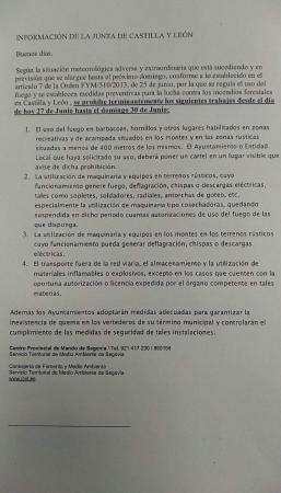 Imagen INFORMACIÓN DE LA JUNTA DE CASTILLA Y LEÓN