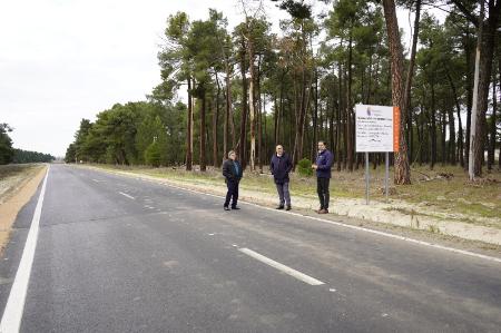 Imagen La Diputación de Segovia invierte medio millón de euros en dos tramos de carreteras provinciales entre Frumales y Moraleja de Cuéllar y Escalona del Prado y Mozoncillo